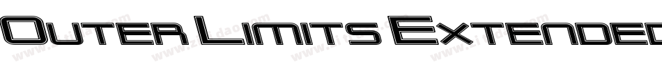 Outer Limits Extended字体转换